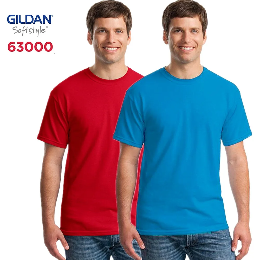 Photography Basic - GILDAN 63000 Summer Men 100%Cotton T-shirts