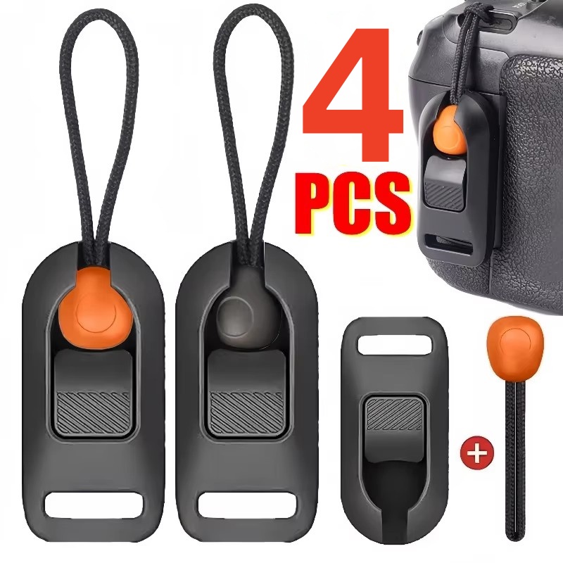 Camera Wrist Strap - 1-4pcs Quick Release Connector Set Anti