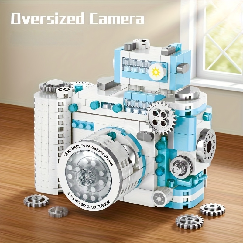 Photography Simulator - DIY Retro Building Block Camera Model