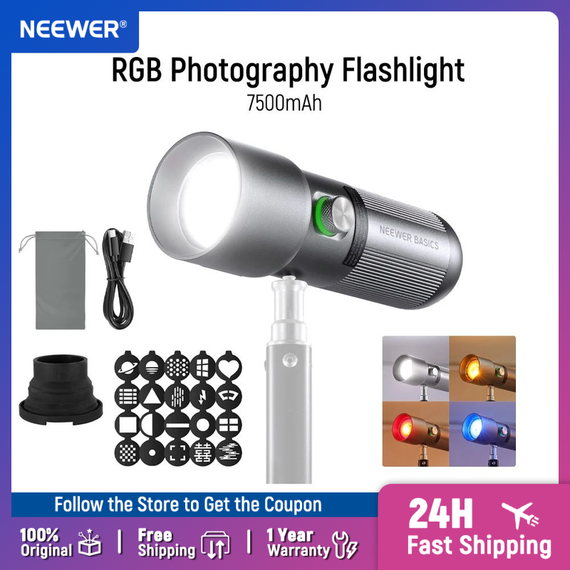 Photography Basic - NEEWER BASICS FL10 LED Photography Flashlight