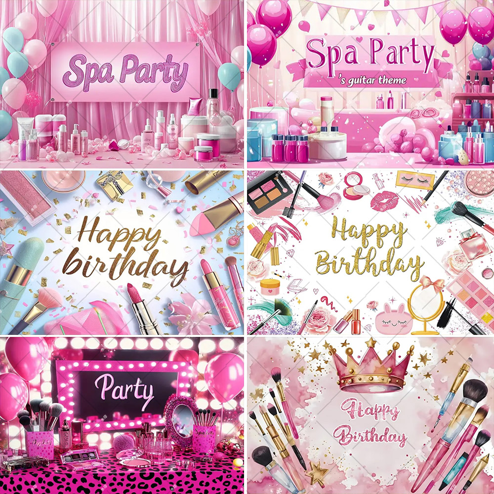 Photography Composition - Pink Beauty Makeup Spa Theme Sexy