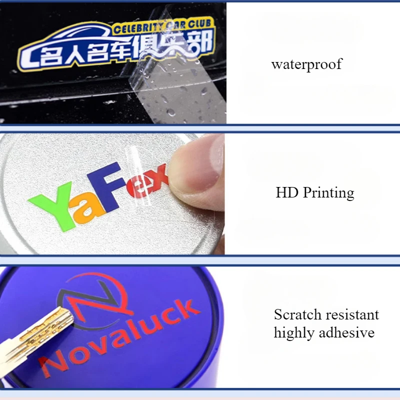 100PCS 3D Name Sticker Any Siz - Photography Logo review and price
