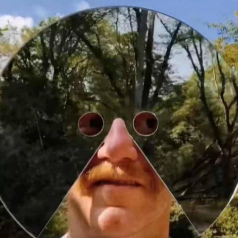 Full Face Round Mirror Mask Vi - Photography Jokes review and price