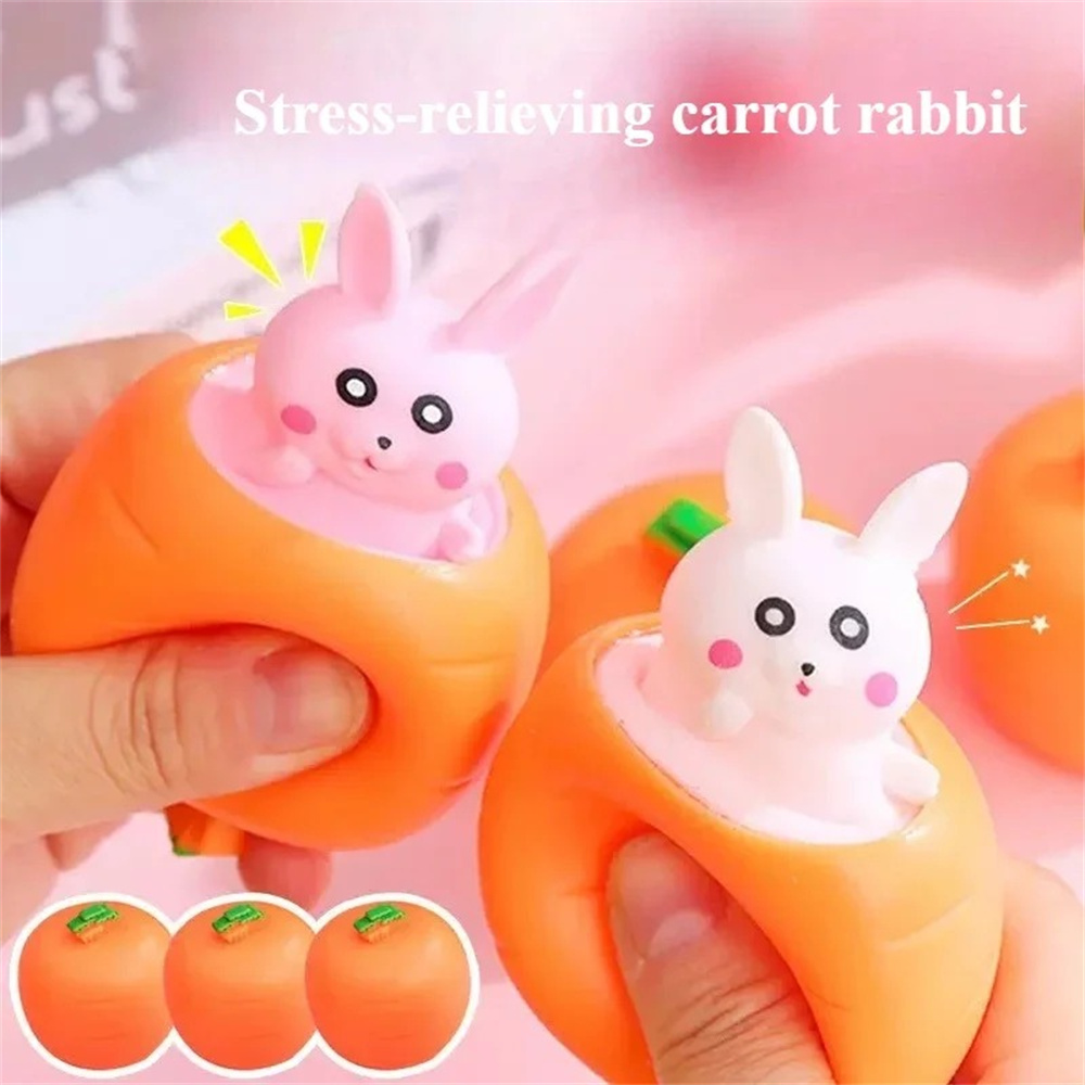 Squeeze Toys Carrot Rabbit Fid - Photography Jokes review and price