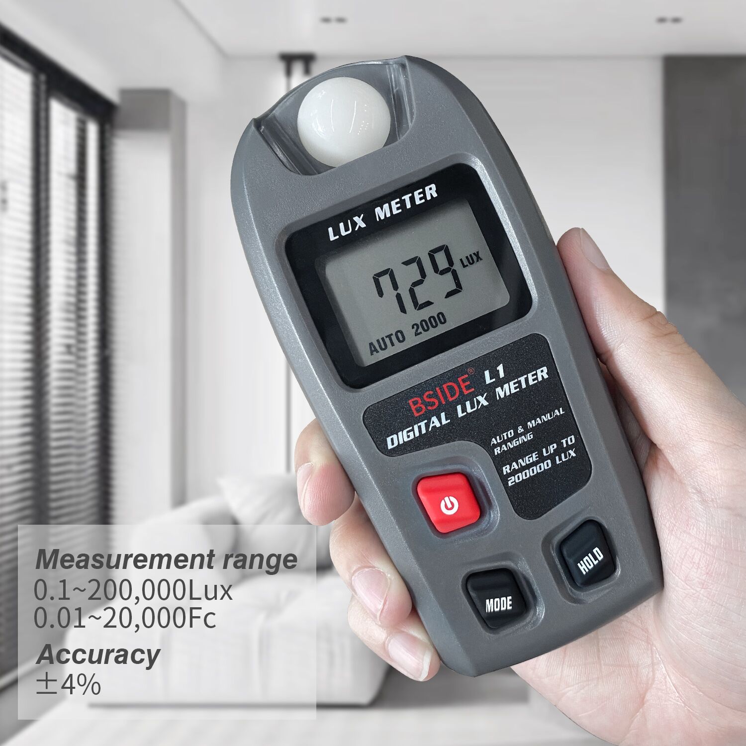 BSIDE L1 Light Meter Digital I - Photography Ratio review and price