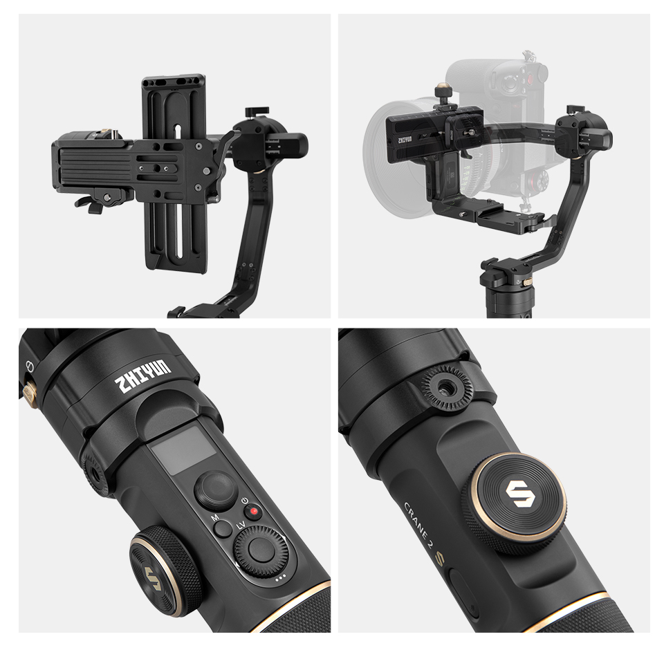 Zhiyun Crane 2S 3-Axis Handhel - Handheld Stabilizer Gimbal review and price