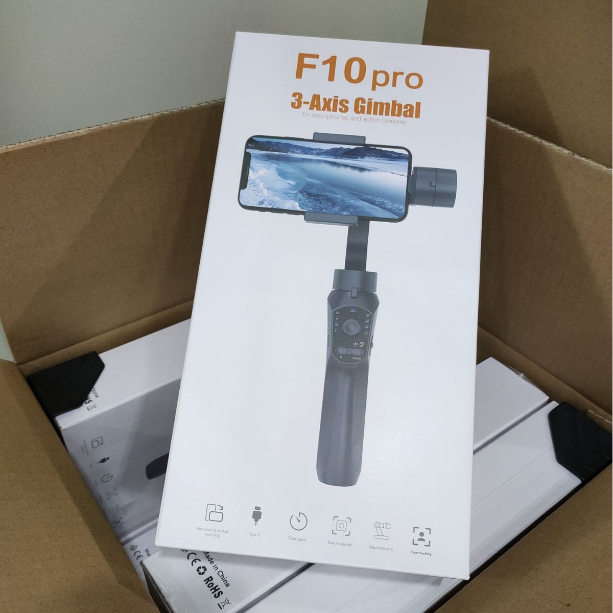 F10 PRO Handheld Mobile Phone  - Handheld Stabilizer Gimbal review and price