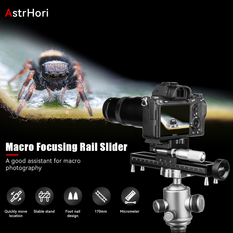 AstrHori 170MM Portable Alumin - Camera Slider Rail review and price
