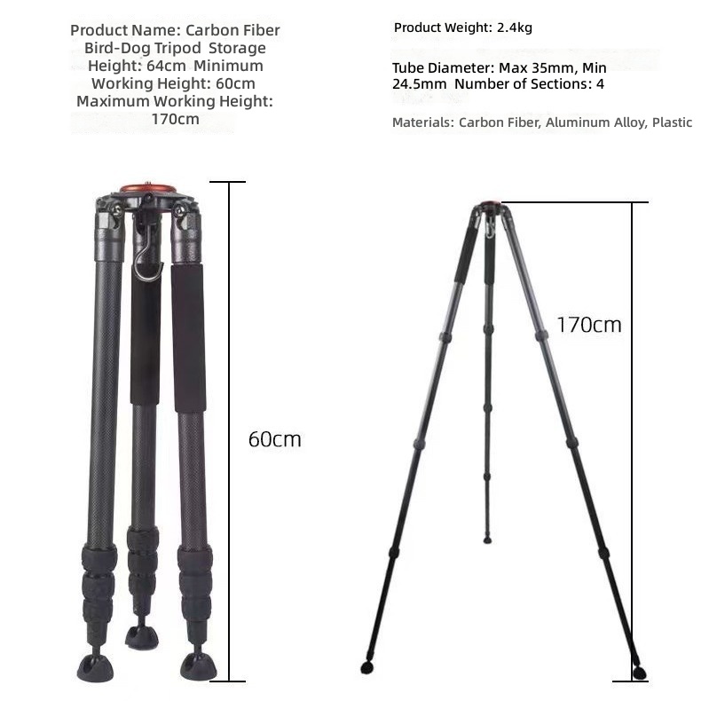 Carbon Fiber Tripod Heavy Duty - Photography Outdoor review and price