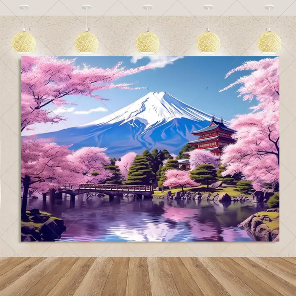 Pink Sakura Background Japanes - Photography Composition review and price