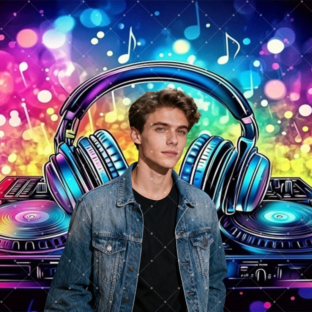 Hip Hop Music DJ Party Decorat - Photography Composition review and price