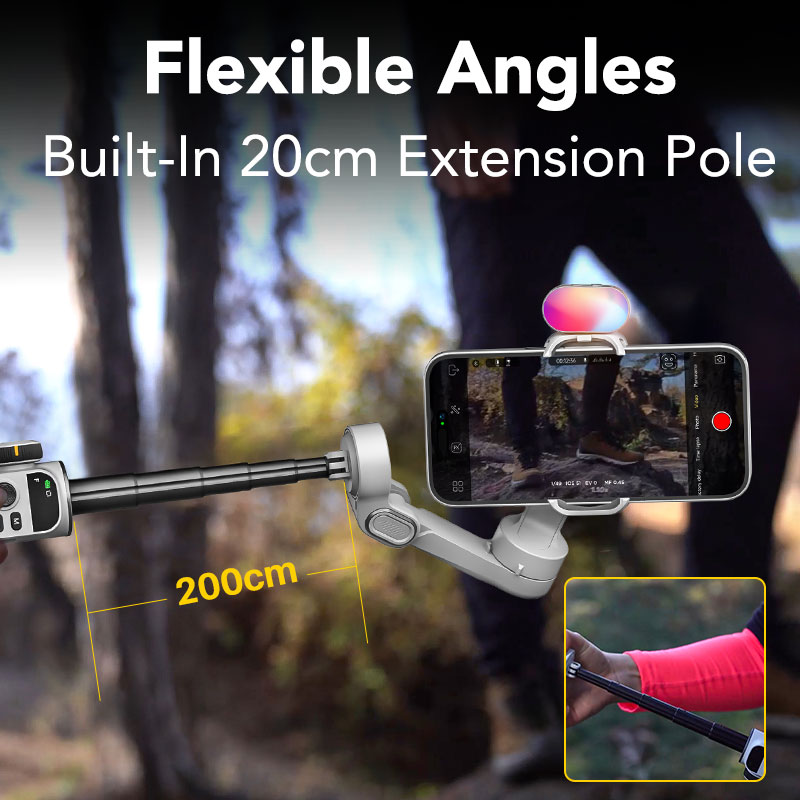 Aochuan Smart X2 Kit White 3 A - Handheld Stabilizer Gimbal review and price